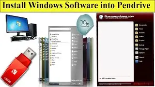 Install Any PC Software's into Your Pen Drive Using PortableApps Software 