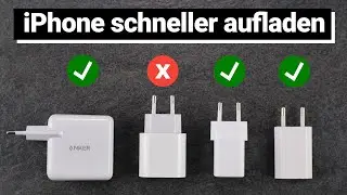 Charge your iPhone faster - Which fast chargers, power adapters & charging cables you should use!
