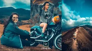 How to edit Moody Aqua & Orange - Lightroom Mobile tutorial (free preset)
