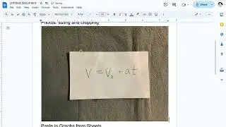 Using Google Docs to Write Lab Reports