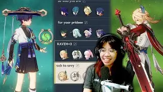 Reviewing a Kaveh Main's Genshin Account (Kleekii Account Review) | Sevy VODs