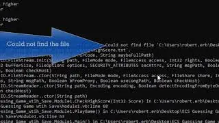 Guessing Game with Save Feature VB.NET 2019
