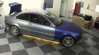 Time Lapse (Zeitraffer Vollverklebung) Vinyl Wrapping BMW 3 1080i p