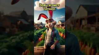 Заяц эгоист от нейросети! 