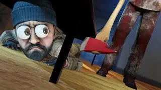 БЕЗЖАЛОСТНЫЙ МАНЬЯК УБИЙЦА ПУГАЕТ ЖЕРТВ В ЕГО ДОМЕ! (CS:GO Смешные Моменты)