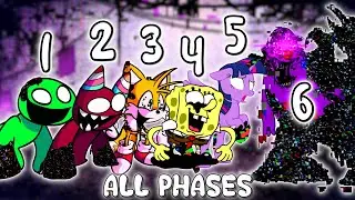 Pibby ALL PHASES | Come Learn With Pibby | Friday Night Funkin' | FNF Mods