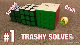 Trash Solves! | 2x2 - 4x4 Relay | 🤮