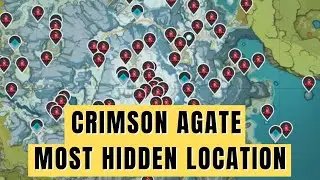 CRIMSON AGATE MOST HIDDEN LOCATION | GENSHIN IMPACT