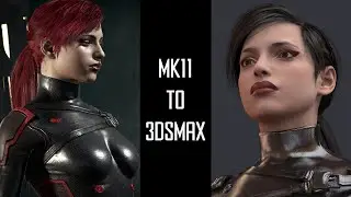 Extracting MK11 models to 3Ds Max