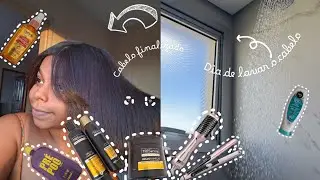 Minha finalização com a * raiz alta * tendo um cabelo alisado ♡