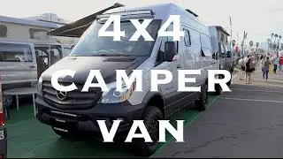 Van Tour 4x4 Sprinter Adventure Van with Bathroom