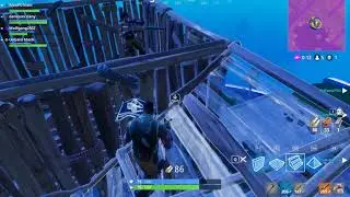La victoria Magistral en duelo de Snipers en Fortnite (solo la ultima muerte xd)