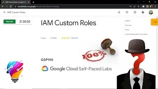 IAM Custom Roles || [GSP190] || Solution