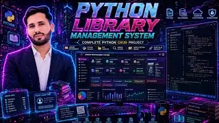 Build a Library Management System in Python 📚 | Complete Beginner Project English Explanations 