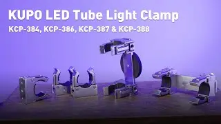 KUPO LED Tube Light Clamp (KCP-384, KCP-386, KCP-387 & KCP-388)