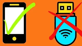Use your phone as a wifi dongle for free 😎