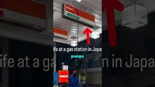 Japan has the best gas stations ⛽️ 🤯 (@gs.miatas on IG) #shorts #japan