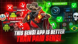 THIS SENSI APP IS BETTER THAN PAID SENSI 😱☠️ BRAZILIAN 🇧🇷 SENSI APP🥶 | AUTO AIMLOCK 🔓SENSI 💀