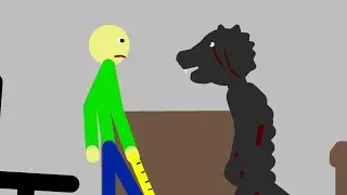 Baldi (Baldi’s Basics) vs The Man In The Suit (Analog Horror)