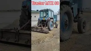 tractor MTZ 80 Belarus. 