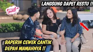 PRANK TELFON DIPUTUSIN PACARNYA DISAMPING CEWEK CANTIK ‼️ LANGSUNG DIKENALIN MAMAHNYA ‼️