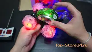 Радиоуправляемая машинка перевертыш Stunt Car Radio Control обзор распаковка инструкция руководство
