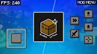 Evoker UI V6 For MCPE 1.21+ | Best UI For Minecraft PE 1.21.114 !