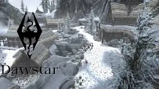 Skyrim Dawnstar Ambience 3 in-game Days (wind, rain, music etc)