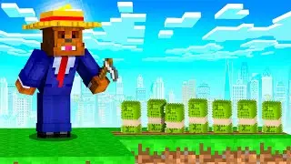 Starting My Overpowered Farm In OP Skyblock