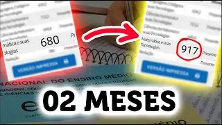 Como estudar p/ o ENEM (em 02 meses)