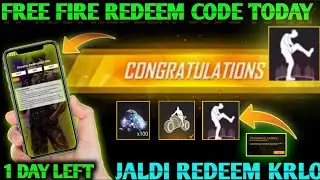 FREE FIRE REDEEM CODE TODAY 7 SEPTEMBER | 7 SEPTEMBER NEW REDEEM CODE TODAY | FF REDEEM CODE TODAY