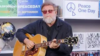 Boris Grebenshikov performing at the Peace One Day Broadcast.