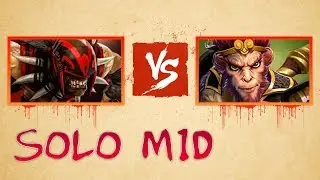 БЛУДСИКЕР VS МАНКЕЙ КИНГ --- BLOODSEEKER VS MONKEY KING