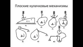 ПМ  Кулачковые механизмы  Алимухамедов Ш П