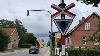 Jernbaneoverskæring i Nykøbing Sjælland