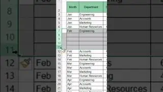 Try this keyboard shortcut for adding rows to your Excel sheet 