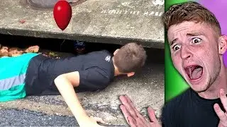 Clown LURES KID INTO THE SEWER..