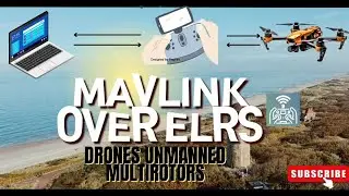 MAVLINK OVER ELRS control quad with radio as well as ground station on single link