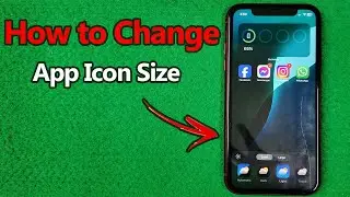 How to Change App Icon Size on iPhone | iOS 18
