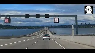 [2023/09] Seattle - SR-520 Evergreen Point Floating Bridge - Redmond to Seattle