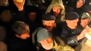 Раздача оливье в Севастополе! Шок! Драка!