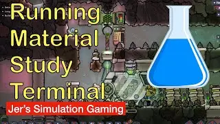 Oxygen Not Included: Hard Mode 13 - Running Material Study Terminal