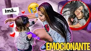 I reunited with my little sister after a long time!!! *emotional*