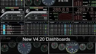 Z1 Dashboard  V4.20 New Dashboards