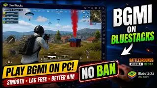 How to Play BGMI on PC Bluestacks Emulator Without Any Ban ||Official BGMI Emulator 2026 for PC||