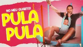 Diversão Infinita: Montei um pula pula no meu quarto | Lelê Traspadini