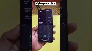 Cyberpunk Ultra V2 theme for Realme UI & ColorOS