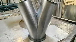 Штанообразный тройник реечный, сборка(4часть)