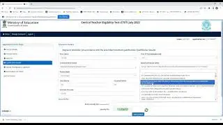 Ctet form fill up / CTET REGISTRATION 2023 PART2