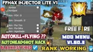 Free Fire Mod Menu Apk।Rank Working Auto KillVIP Headshot Hack Free Paid Hack100%, #trending